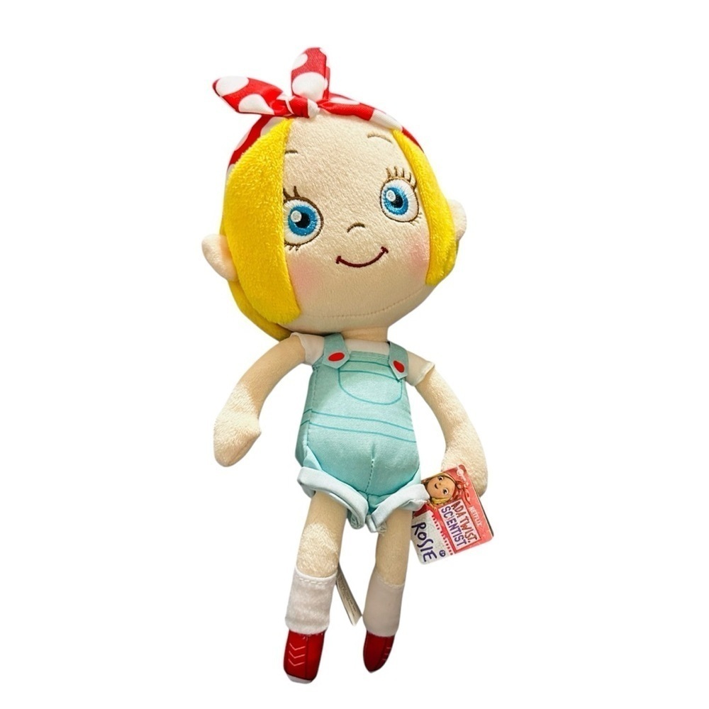 Ada Twist, Scientist Cuddle Time Rosie Revere 10.5 Inch Plush, Includes